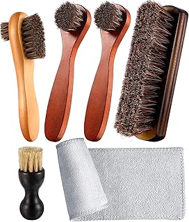 Brosse en bois avec crinière de cheval douce pour enlever la poussière