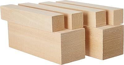 Grand ensemble de blocs de sculpture en bois de tilleul - meilleur ensemble