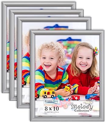 Cadres photo icona bay 8 x 10 (20 x 25 cm) (gris nuage