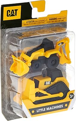 Ensemble mini-pelle funrise 3 pouces pour chat - pelle et bulldozer - 82280, jaune. Diaytar : Vivez l'expérience du shopping malin