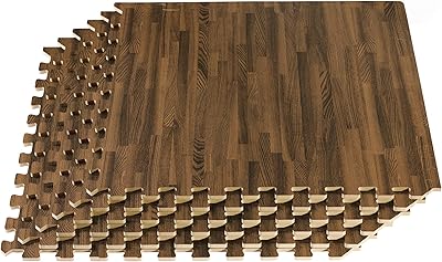Nouveaux carreaux de mousse imprimés pour sol forestier, épaisseur de 1,6", tapis