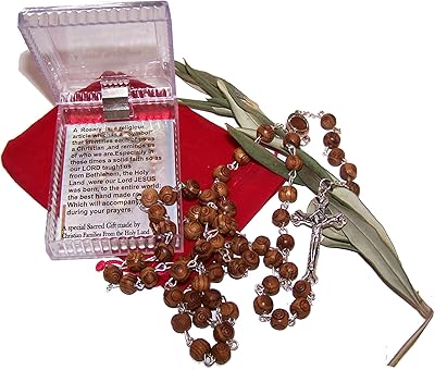 Saint chapelet avec sac en velours et boîte avec terre de terre sainte. Découvrez le shopping sans frontières avec Diaytar Sénégal