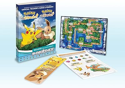 Pokémon : allons-y pikachu ! & évoli guide officiel du dresseur et pokédex