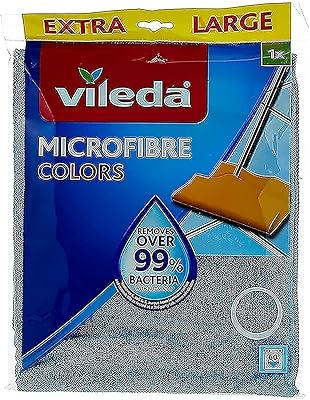Vadrouille à sol vleda easy clean / chiffon de nettoyage et de séchage
