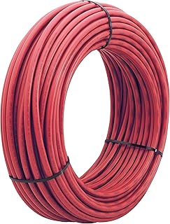 Shark bite 1/2" tuyau pex, rouge, conduite d'eau flexible, conduite d'eau pliable, u860r300