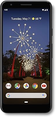 Téléphone google pixel 3 xl, 64 go de mémoire (débloqué), 3a, noir