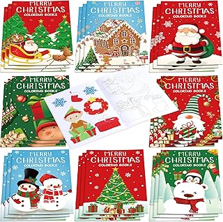 Livres de coloriage de noël et cadeaux de fête pour enfants 24 pièces