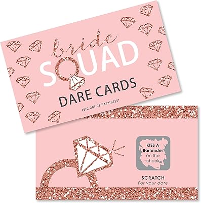 Big dot of happiness bride squad jeu de mariage ou d'enterrement