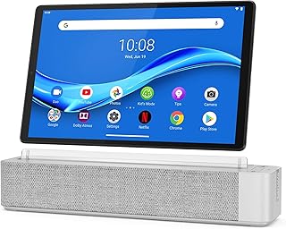 Tablette lenovo smart tab m10 plus avec système android fhd processeur