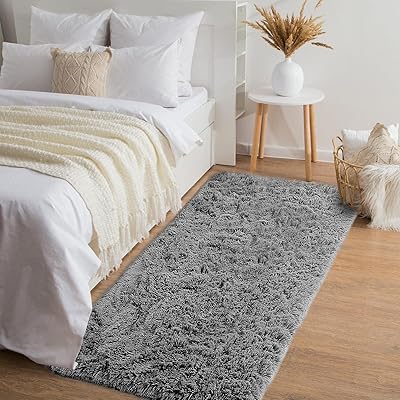 Tapis à poils longs upath doux et moelleux 3 x 5