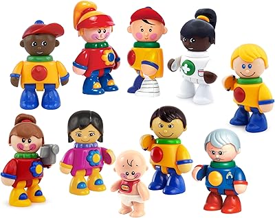 Jouet first celtic friends world people par tolu multicolore