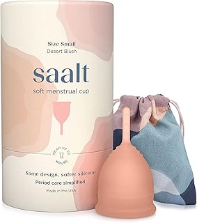 Coupe menstruelle salt soft - super douce et flexible - meilleure coupe sensible