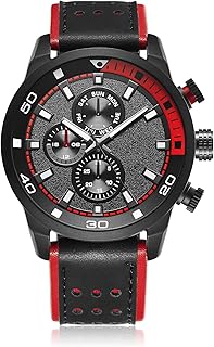 Montres de sport pour hommes avec bracelet en acier plaqué, design classique, montre