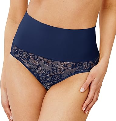 Culotte en dentelle team your tammy pour femme (paquet de 1), chair/transparent, xl