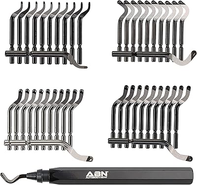 Outil d'ébavurage en acier abn pour métal résine plastique kit