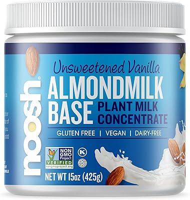Concentré de lait d'amande - végétalien, casher, de longue conservation, compatible céto