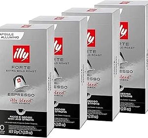 ILLY ESPRESSO FORTE, TORRÉFACTION EXTRA FORTE