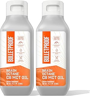 Huile octane mct pare-balles pour céto et paléo (473 ml) - paquet