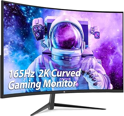 Moniteur de jeu incurvé zedge ug27q 27 pouces 16:9 2560x1440 165 1440