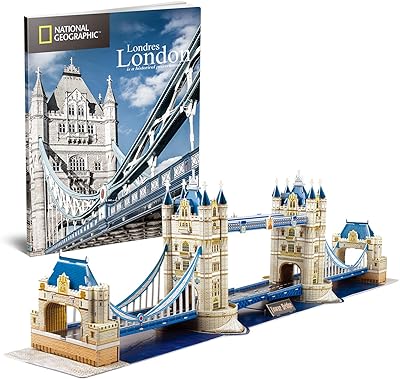 Cubic fun national geographic london ensemble de jouets de modèle architectural britannique 3d