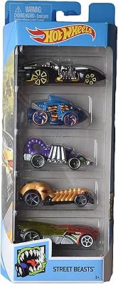 Jouet monster street hot wheels paquet de 5
