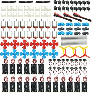 Kit de moteur à courant continu 18 pièces, mini moteur de loisir électrique