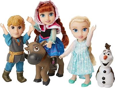 Mini coffret cadeau multicolore la reine des neiges, 205284, paquet de 5