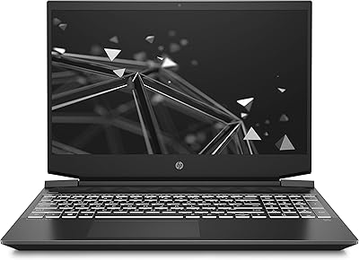 Ordinateur portable de jeu hp pavilion 15-ec2049ne, écran fhd de 15,6 pouces, amd