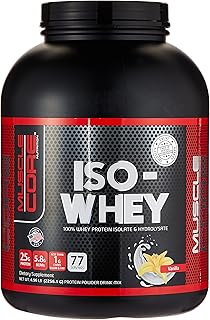 Musclecore nutrition iso-whey vanille, 5 lbs