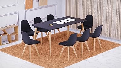 Ensemble de table à manger mahmai avec chaises tables et chaises au design. Achetez en toute sérénité sur Diaytar