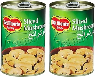 Tranches de champignons en conserve del monte 2 x 400 g