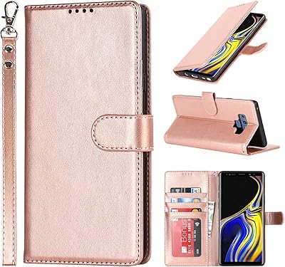 Étui portefeuille sailor tech pour samsung galaxy note 9 étui à rabat