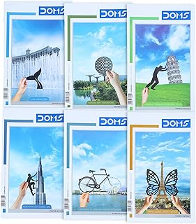 Cahier série doms paper cutout | ligne unique | 57gsm | 124 pages | 17 x 27 cm | paquet de 12. Diaytar Sénégal : Le e-commerce qui change la donne