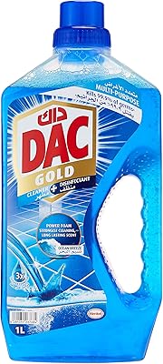 Désinfectant multi-usage dac parfum brise marine 1 litre couleur or