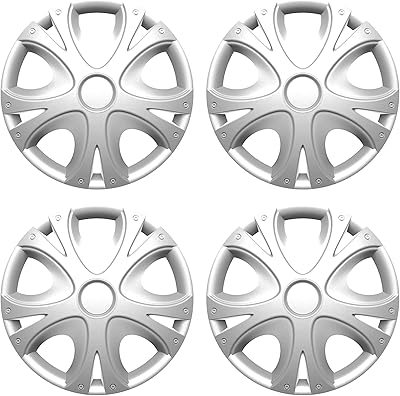 Jantes de voiture versaco, dynamiques, 15 pouces, lot de 4, ajustement universel