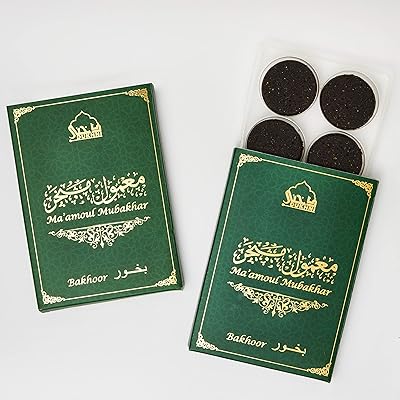 Encens maamoul mubakhar maamoul mubakhar, paquet de 6 chacun, encens oud arabe |