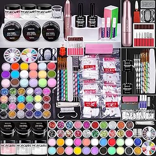 Kit d'ongles en acrylique morovan avec perceuse - kit d'ongles en acrylique professionnel