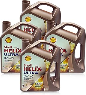 Huile moteur entièrement synthétique shell helix ultra 0w-40