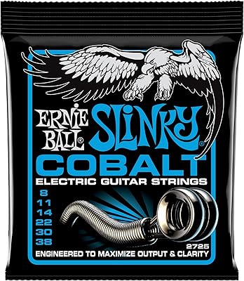 Cordes de guitare électrique ernie paul extra slinky cobalt échelle