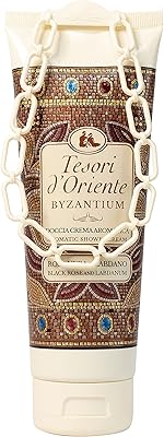 Crème de douche aromatique tesori d'oriente byzantium à la rose noire et au