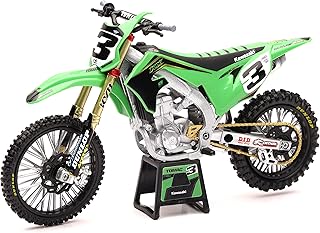 - moto moulée sous pression à l'échelle 1 12 kawasaki kx450 3