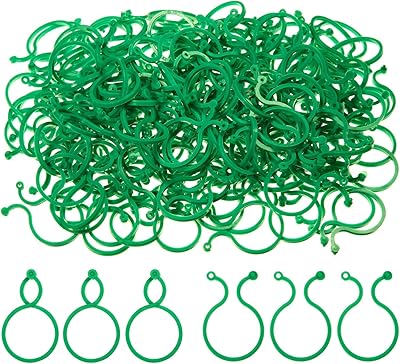 Clips de support pour plantes, 100 pièces clips pour plantes de jardin pour support de plantes de tomates, clips pour plantes pour légumes, tomates, vigne, fleurs, clips pour plantes grimpantes sécurisées, vert. Diaytar Sénégal : Parce que chaque FCFA compte