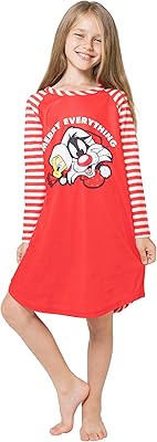 Pyjama d'anniversaire pour fille looney tunes avec tweety bird et sylvester