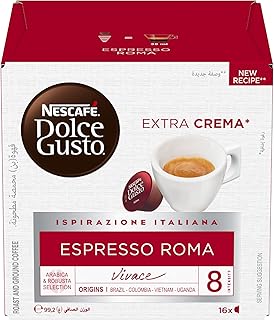 Capsules de café nescafé dolce gusto roma, 99,2 g, 1