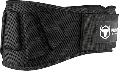 Ceinture d'haltérophilie iron bull strength pour hommes et femmes - verrouillage automatique 6", support dorsal pour le levage, le fitness, l'entraînement croisé et la musculation. Shoppez futé, shoppez Diaytar Sénégal