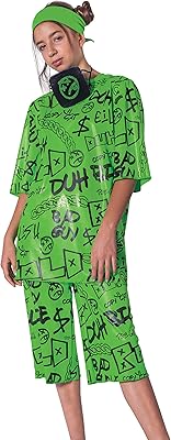 Costume billie eilish, chemisier formel surdimensionné et short pour enfants, costume inspiré du