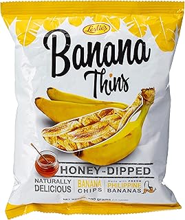 Leslies banana thins 100 g