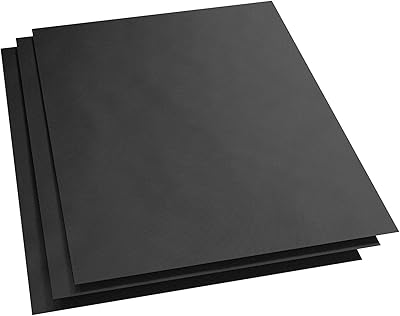 Frame vrm020395n barbecue antiadhésif - noir, verre, noir, paquet de 3