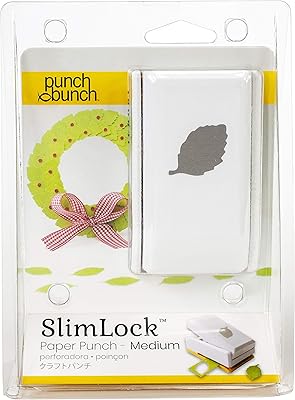 Punch bunch slimlock medium punch - feuille de bouleau