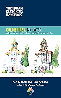 Le manuel d'esquisse urbaine la couleur d'abord l'encre plus tard : une approche